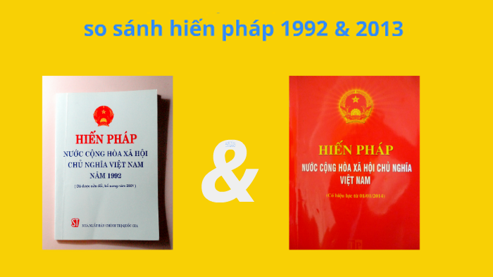 So Sanh Hien Phap 1992 Va 2013