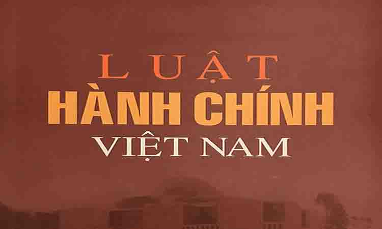Luat Hanh Chinh Viet Nam