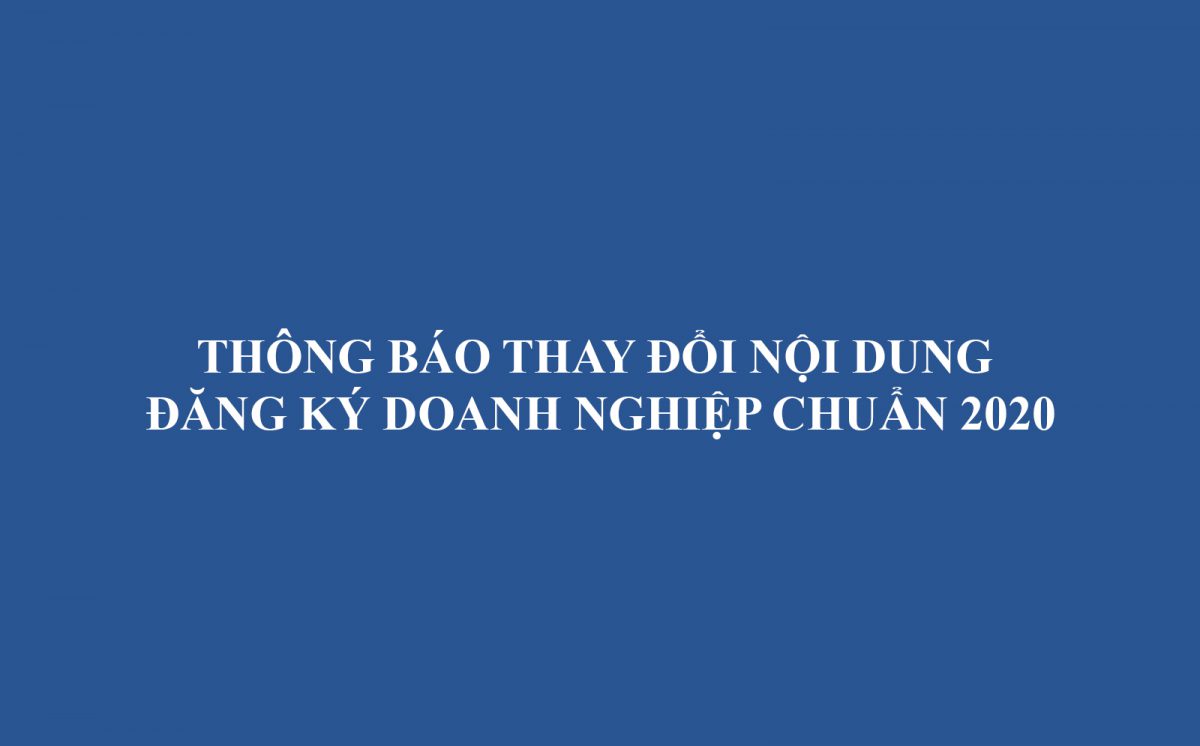 Thong Bao Thay Doi Noi Dung Dang Ky Doanh Nghiep