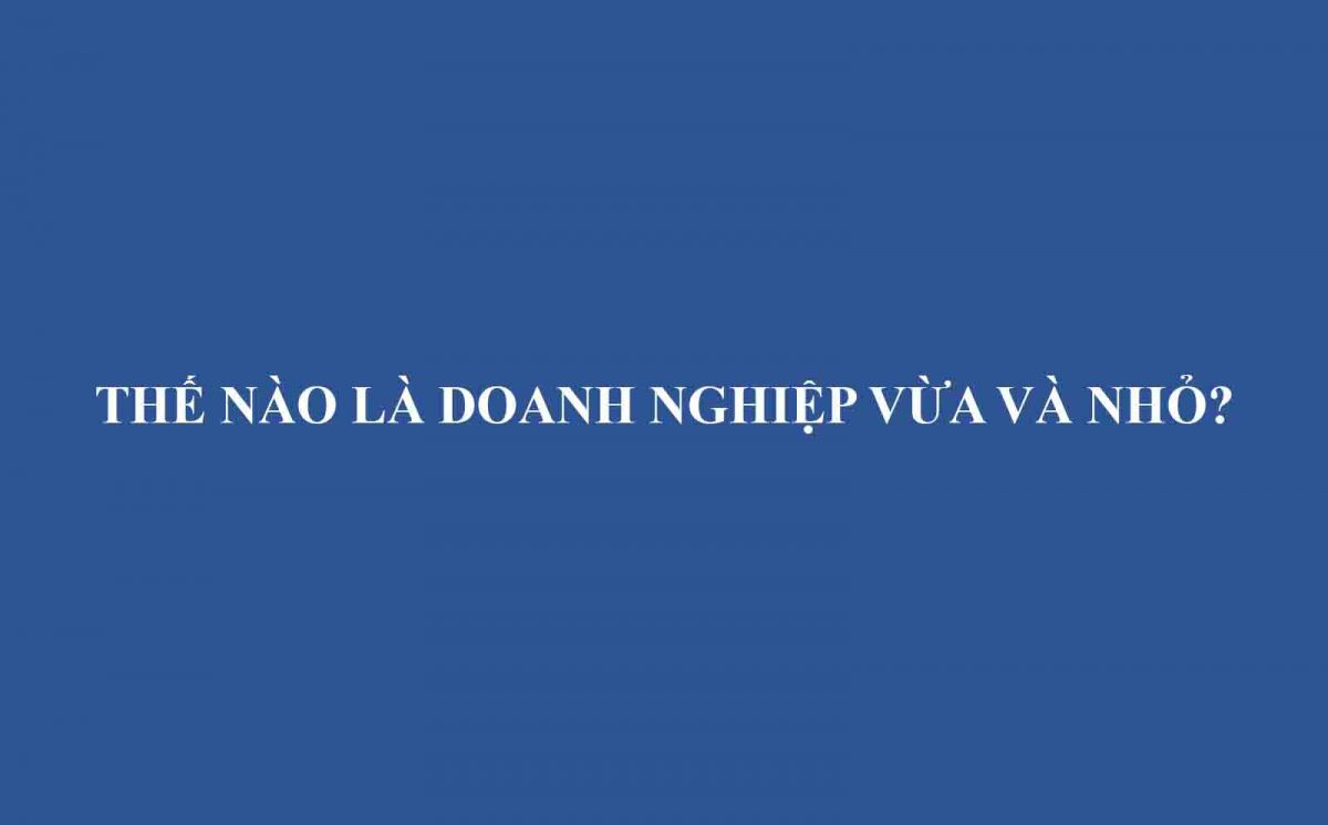 The Nao La Doanh Nghiep Vua Va Nho